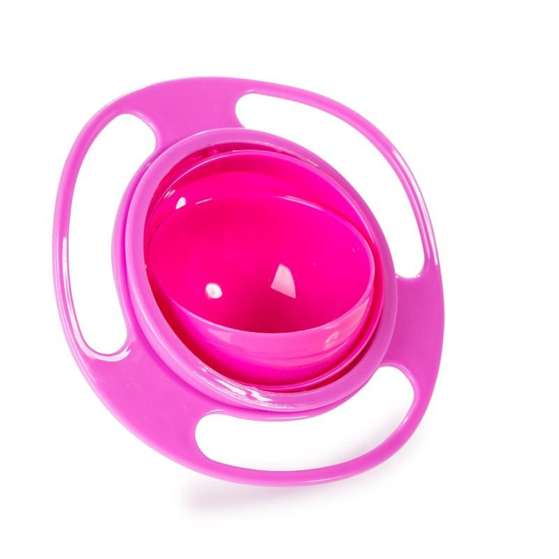Assiette Anti-Renversement pour Bébé – Rotation 360° | Pratique, Indestructible et Facile à Nettoyer