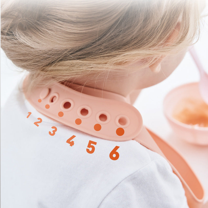 Bavoir Bébé Étanche en Silicone – Protection Totale pour Repas