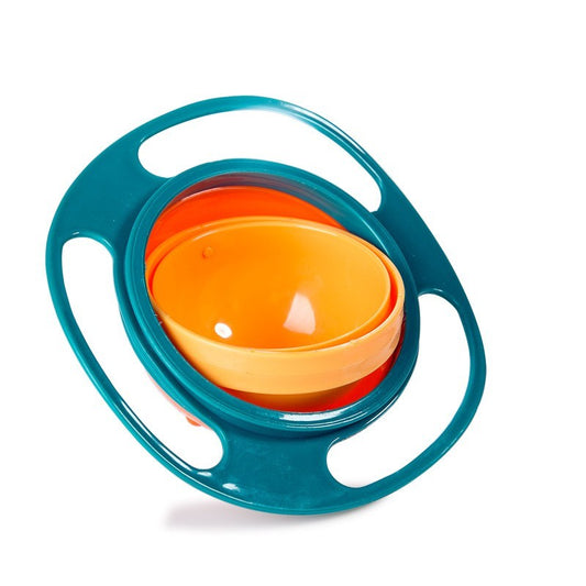 Assiette Anti-Renversement pour Bébé – Rotation 360° | Pratique, Indestructible et Facile à Nettoyer