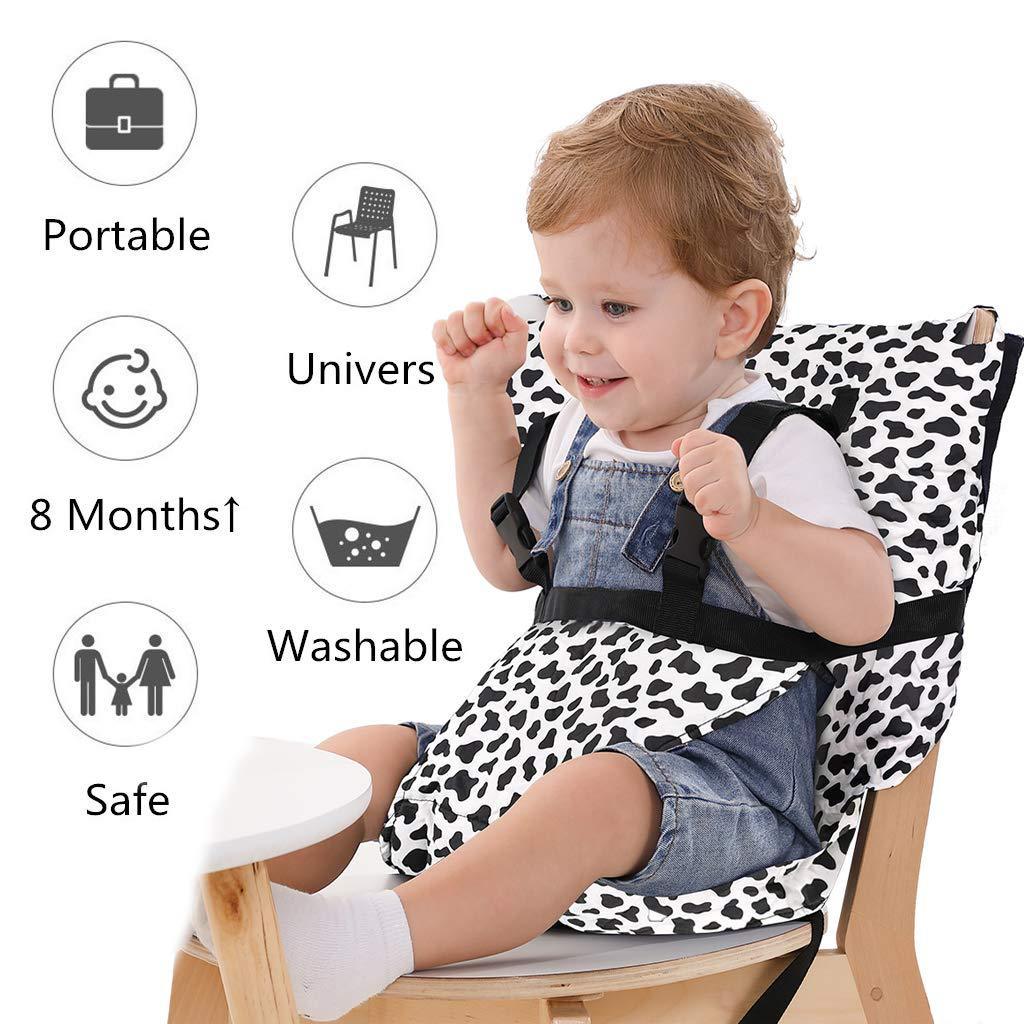 Siège de Table Portable pour Bébé –  Chaise de Voyage Sécurisé et Léger