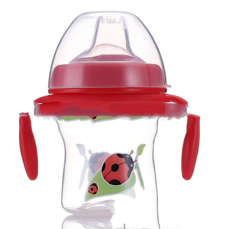 Tasse d’Apprentissage Bébé Bec de Canard – Gobelet Anti-Fuite avec Poignées