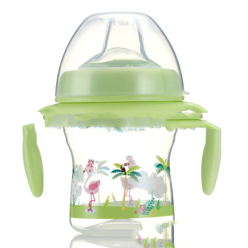Tasse d’Apprentissage Bébé Bec de Canard – Gobelet Anti-Fuite avec Poignées