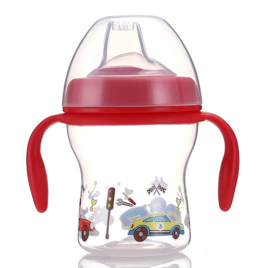 Tasse d’Apprentissage Bébé Bec de Canard – Gobelet Anti-Fuite avec Poignées